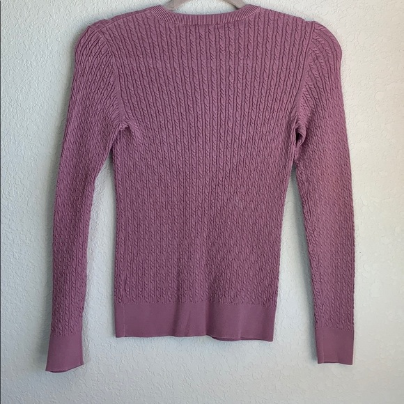 Button down Talbots sweater - Picture 4 of 5